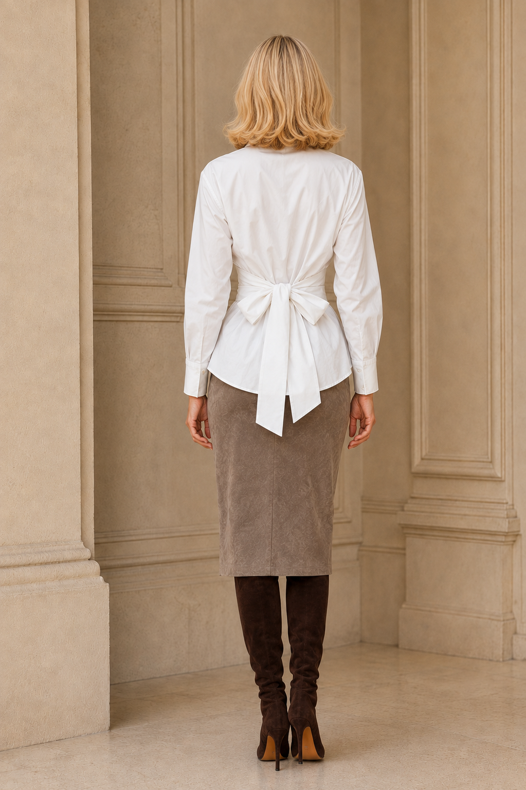 The Siena Sculpted Blouse