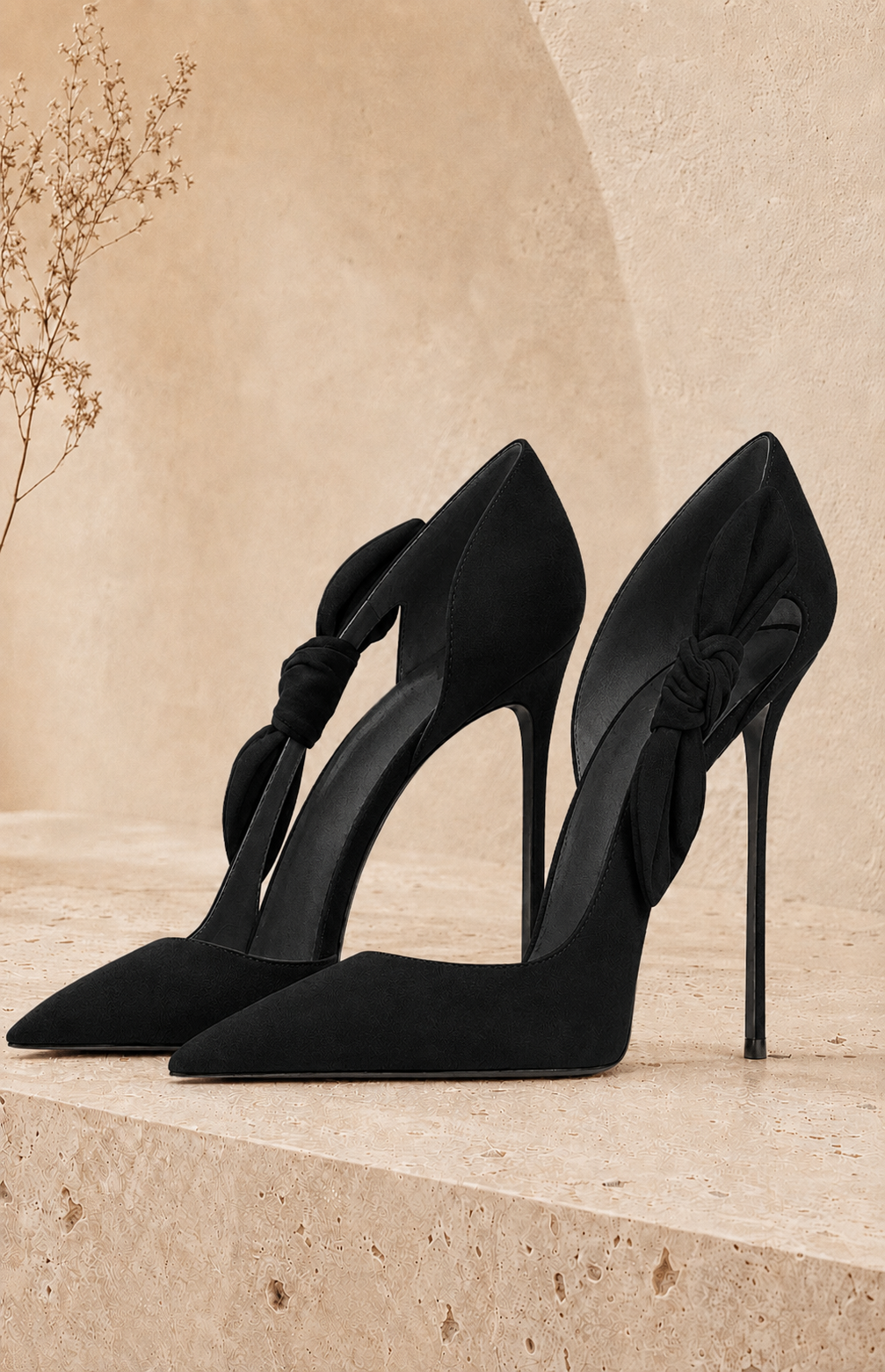 The Violetta Bow Pumps