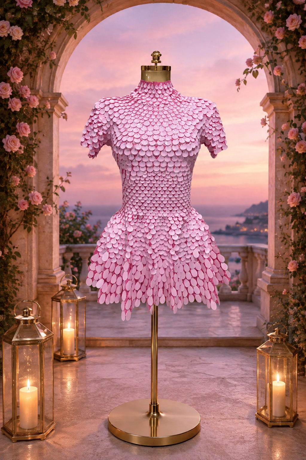 The Marquesa Sequin Dress
