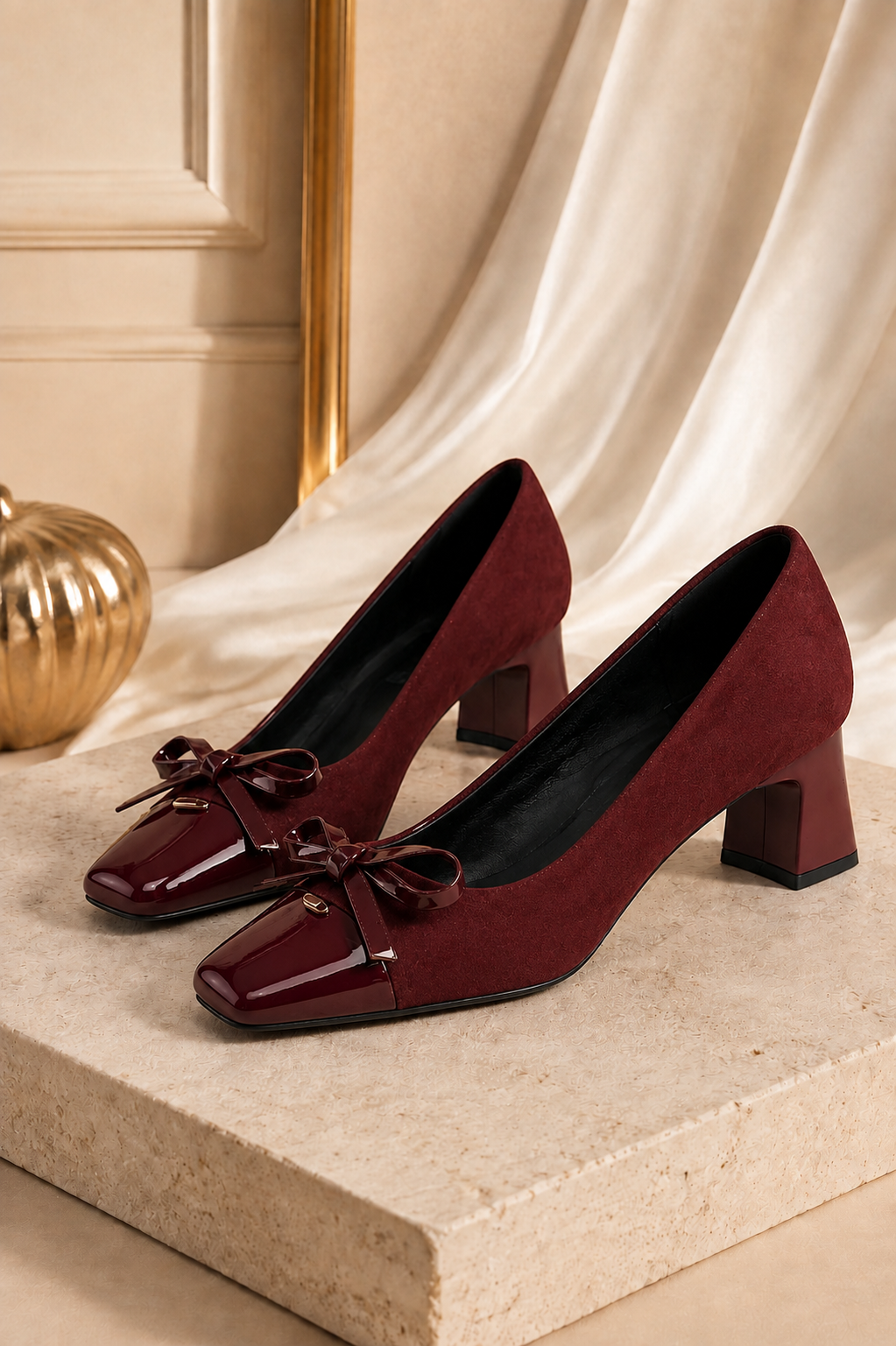 The Verona Bow Pumps