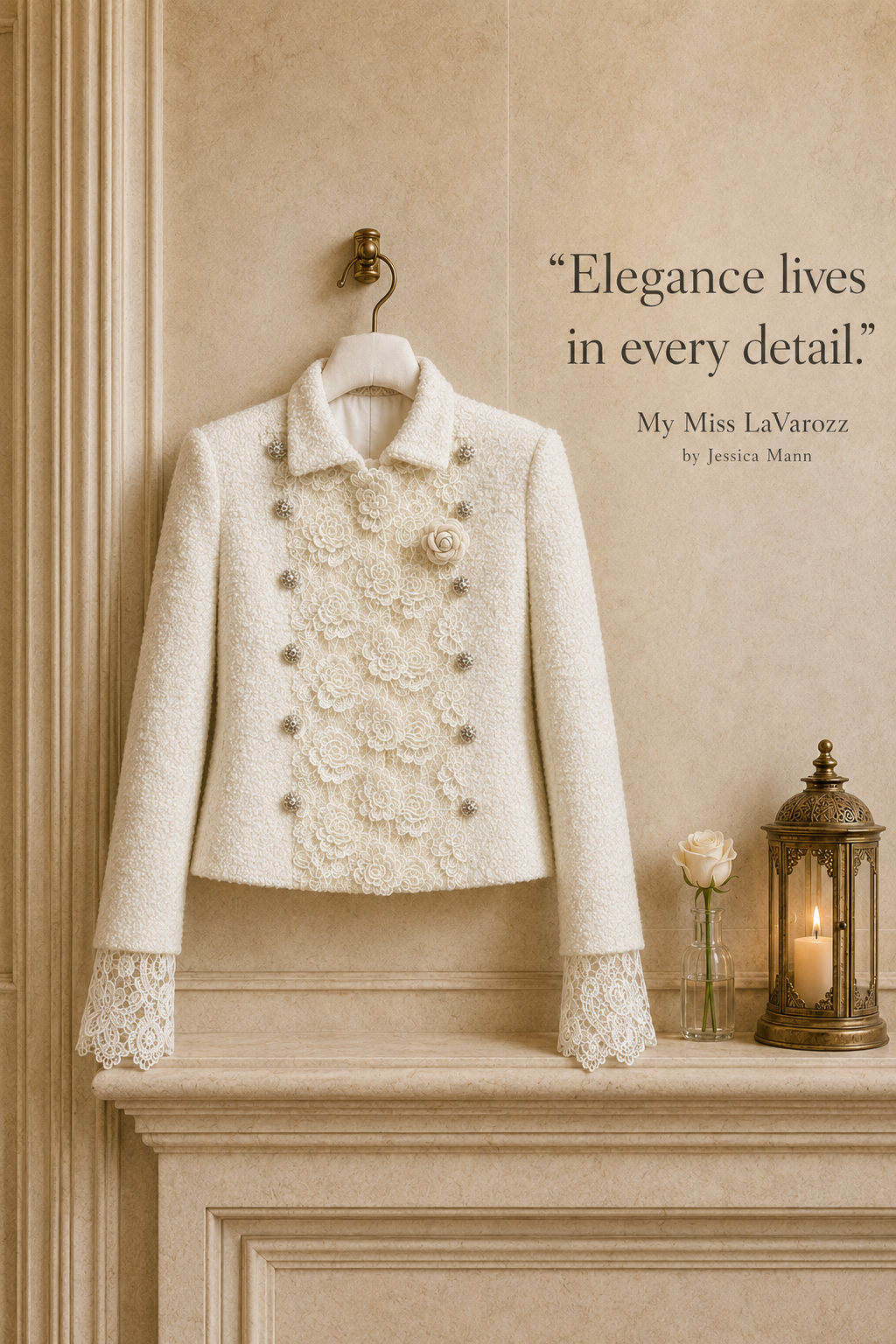The Odette Lace Jacket