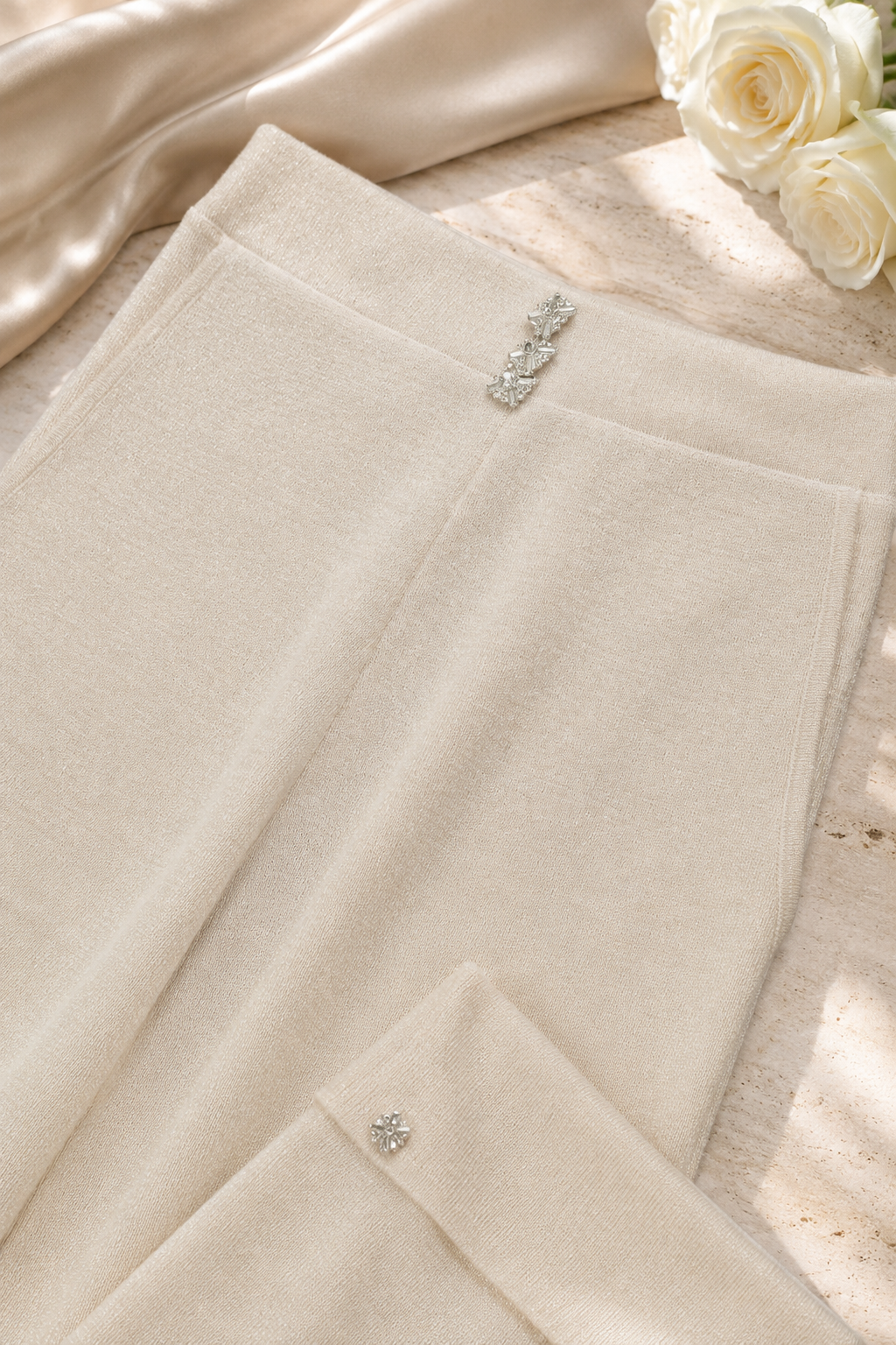The Filippa Crystal Knit Set