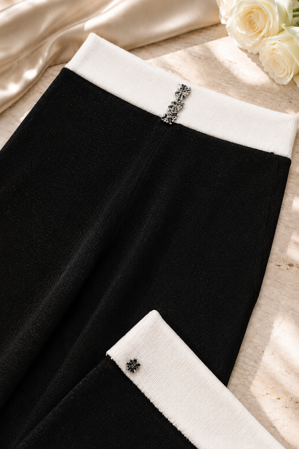 The Filippa Crystal Knit Set