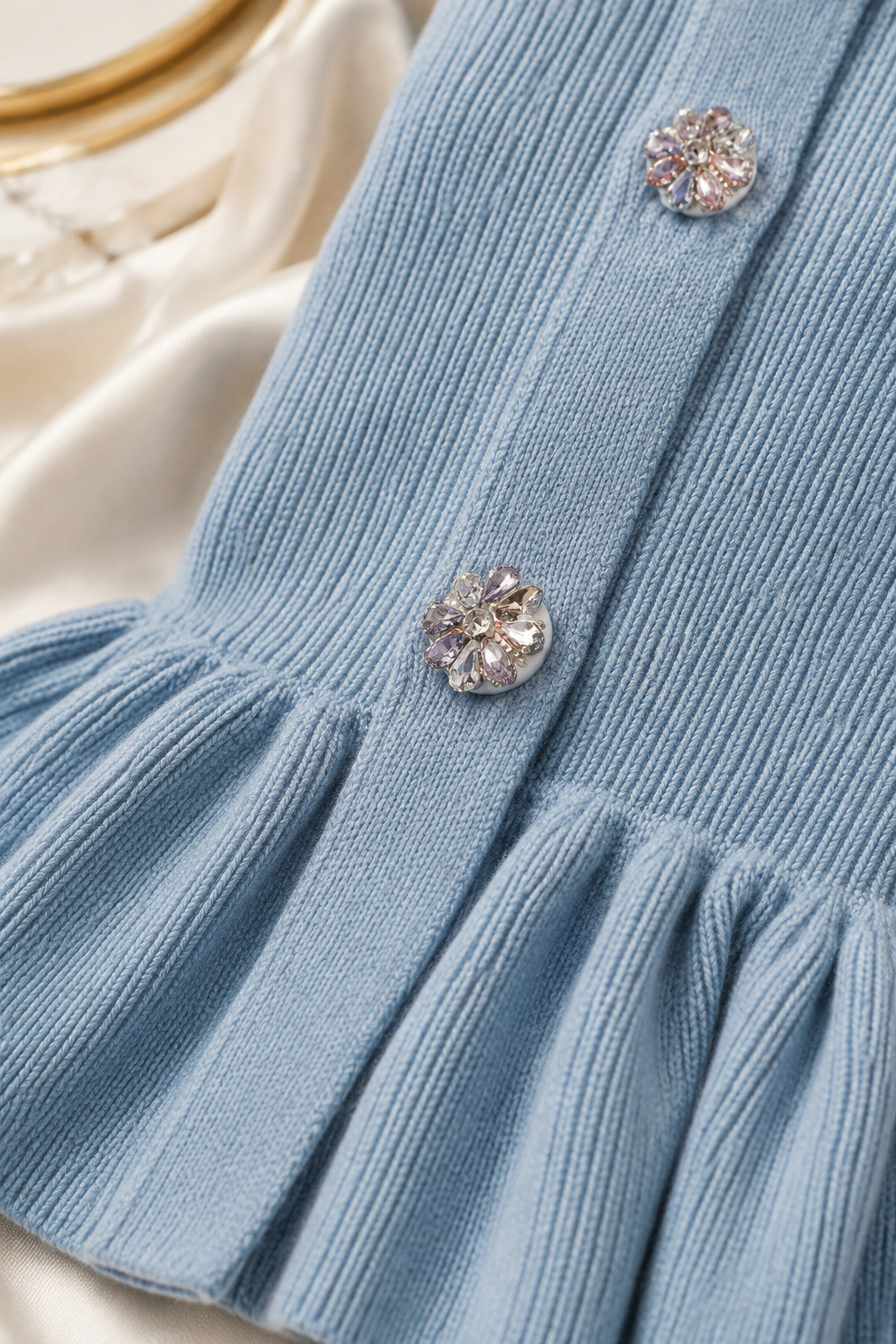 The Lucinda Crystal Knit Set