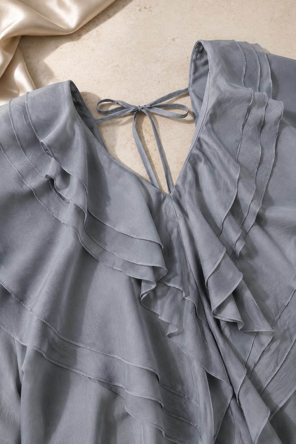 The Élise Ruffle Blouse