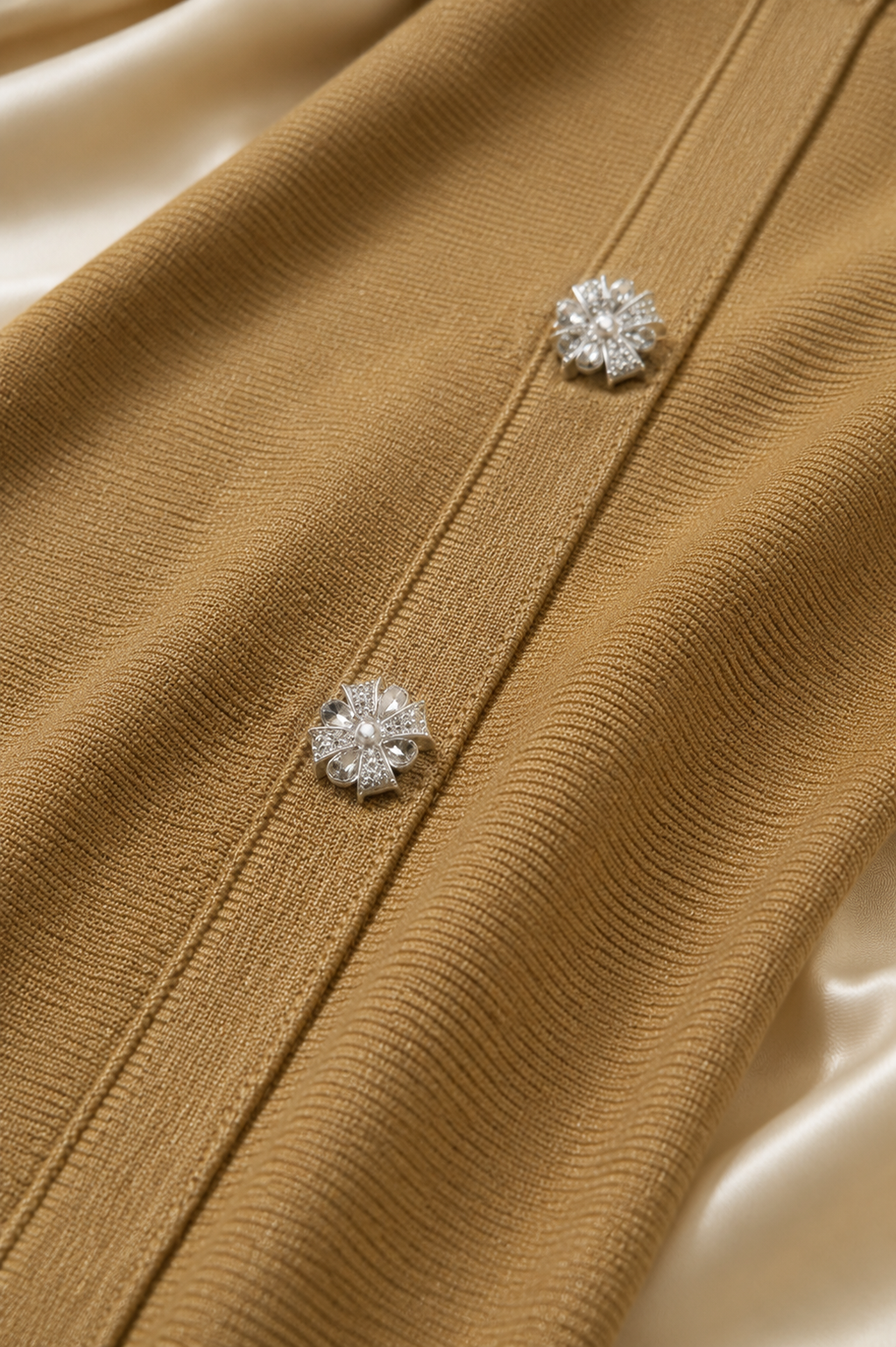 The Melissa Crystal Knit Set
