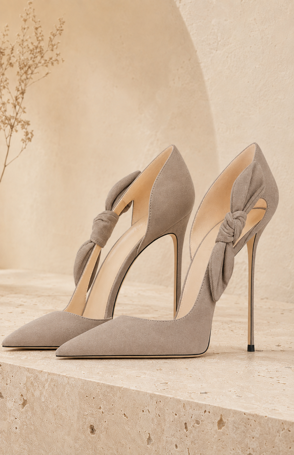 The Violetta Bow Pumps