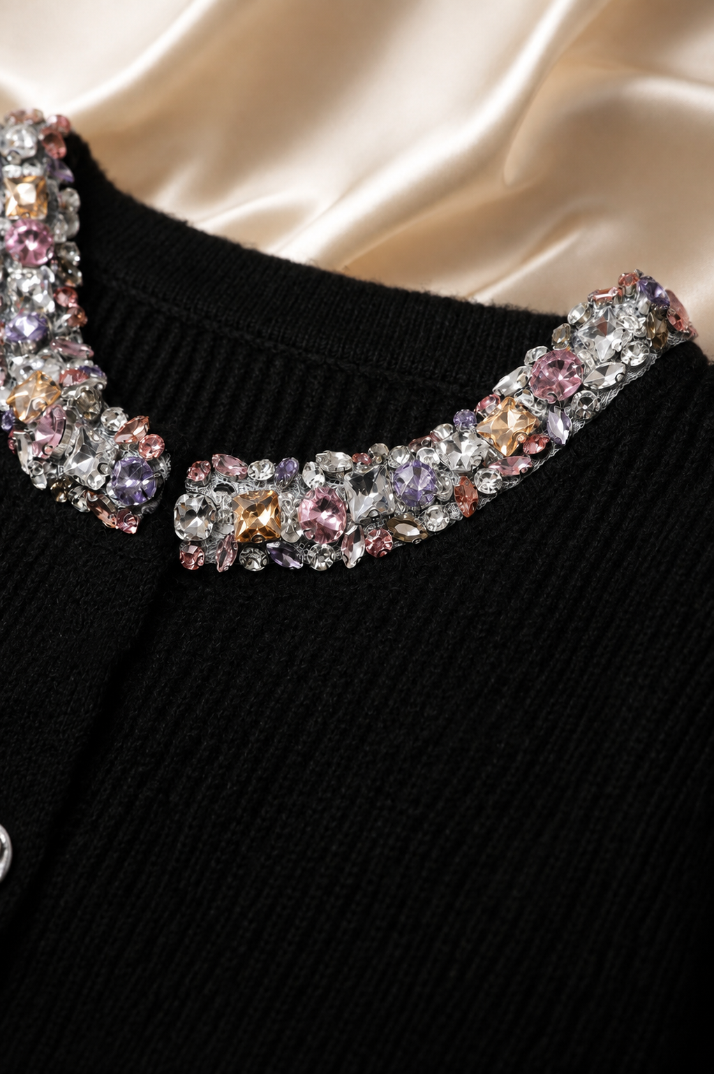 The Lucinda Crystal Knit Set