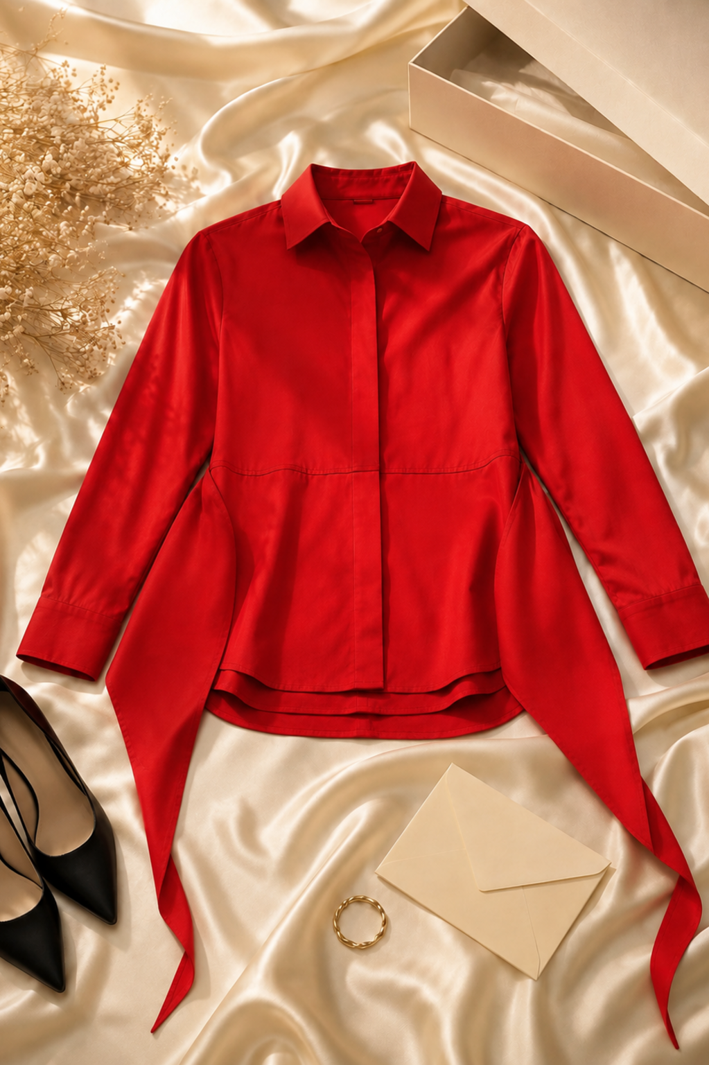 The Siena Sculpted Blouse