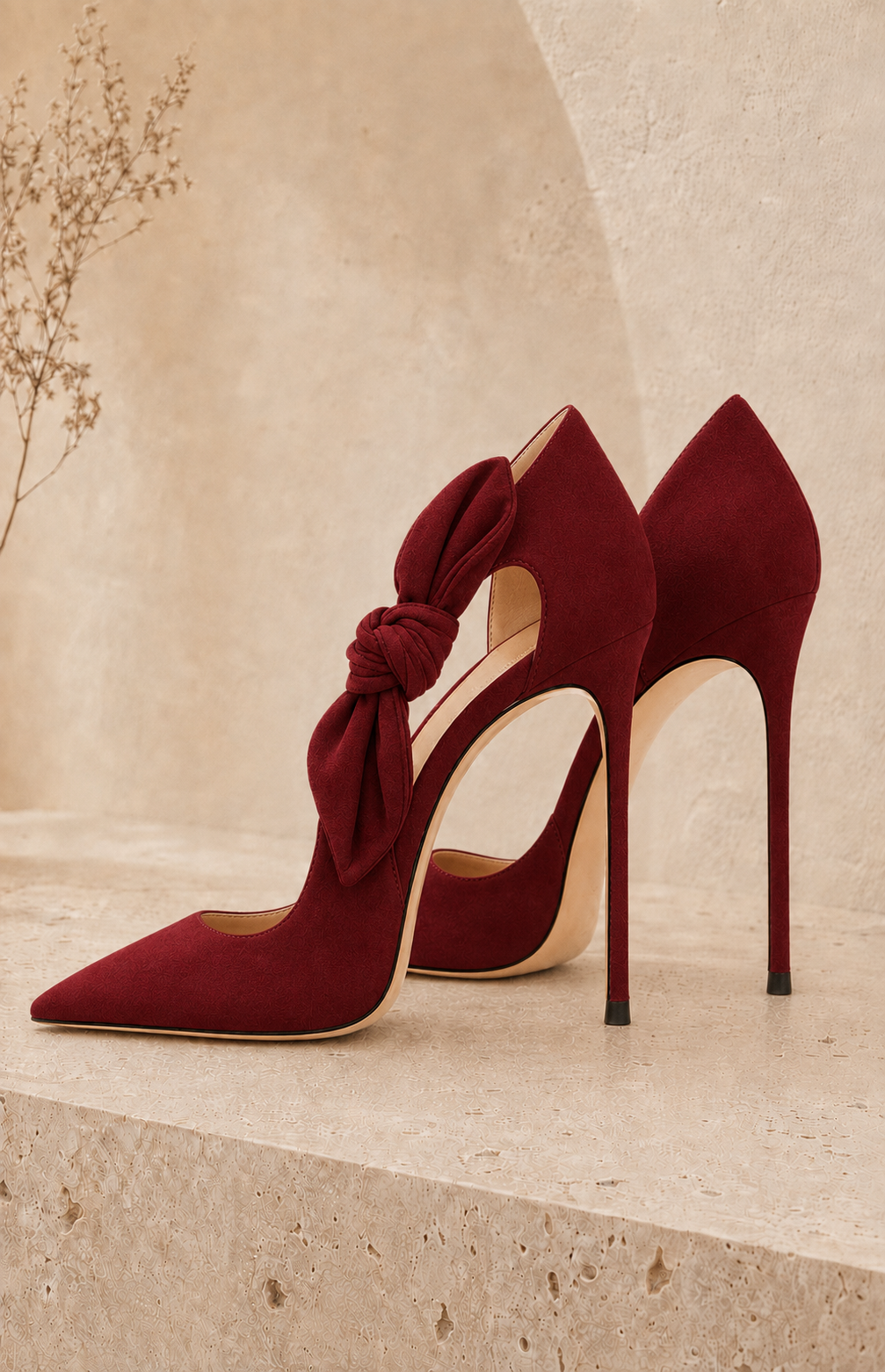 The Violetta Bow Pumps