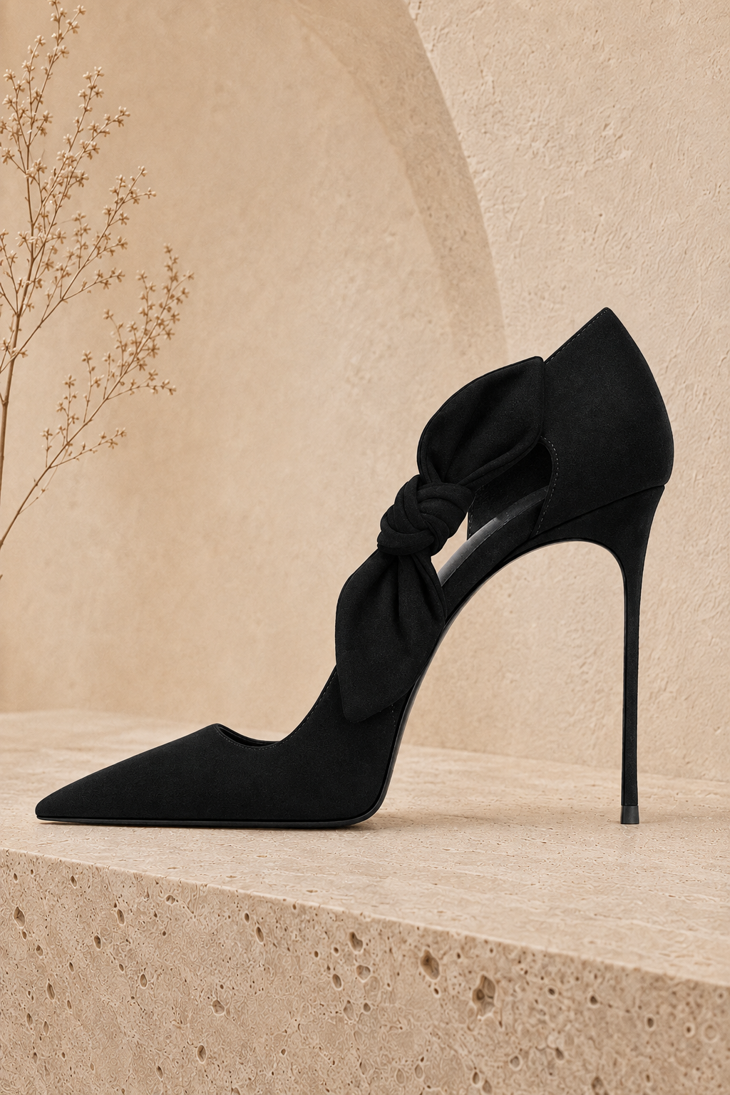 The Violetta Bow Pumps