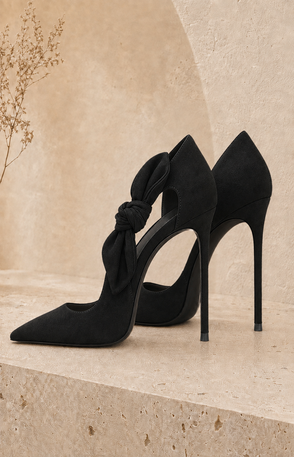 The Violetta Bow Pumps
