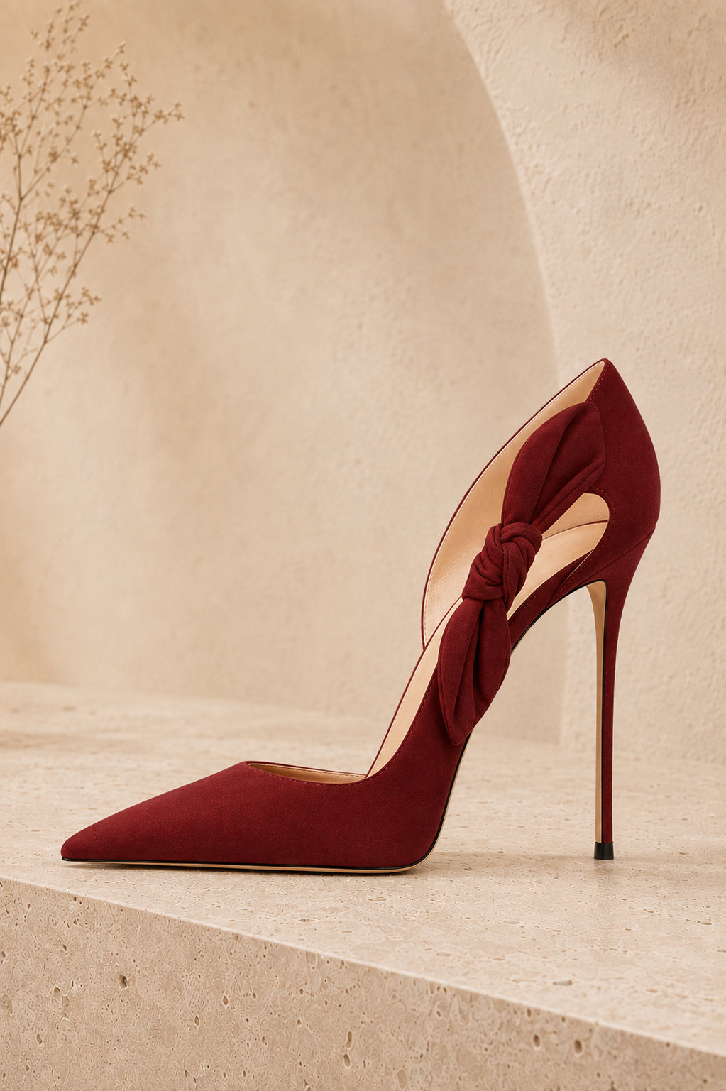 The Violetta Bow Pumps