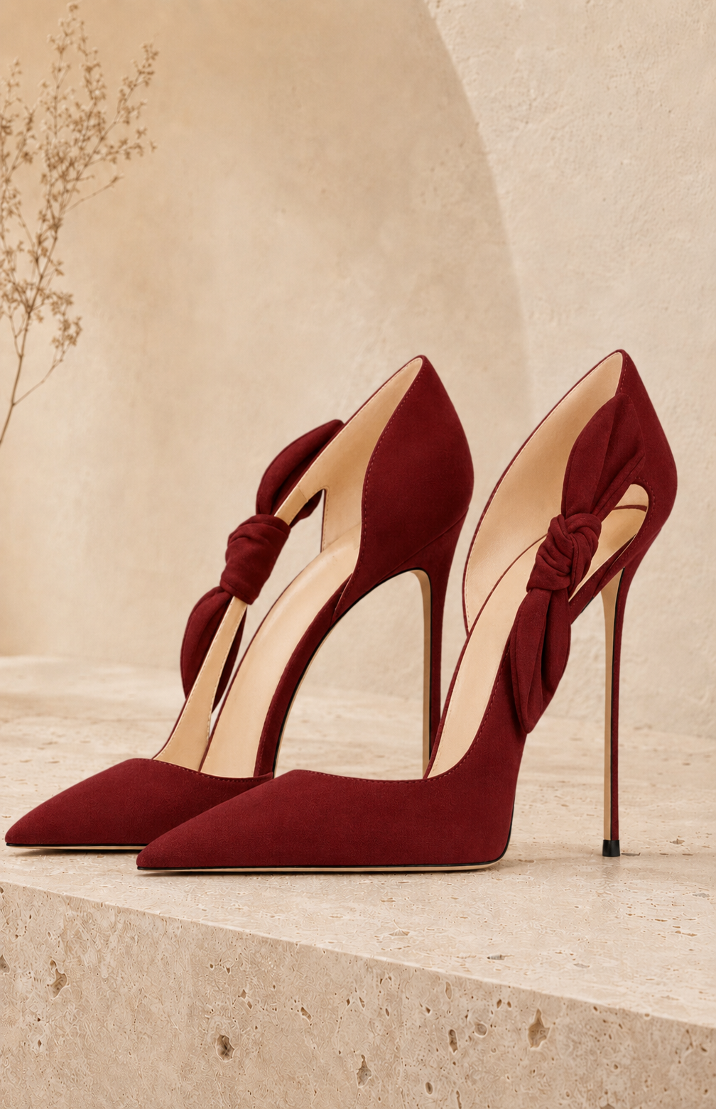 The Violetta Bow Pumps